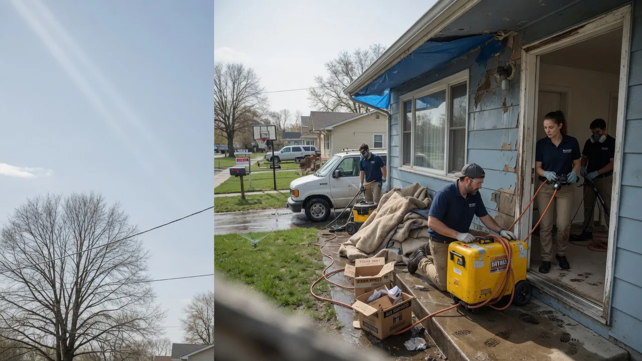 Basement Flood Cleanup in Fennimore, WI near me